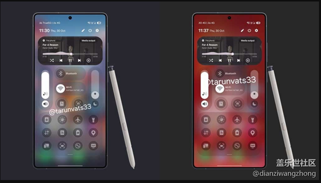One UI 8.5 測試“Glass UI”設(shè)計語言[視覺效果]