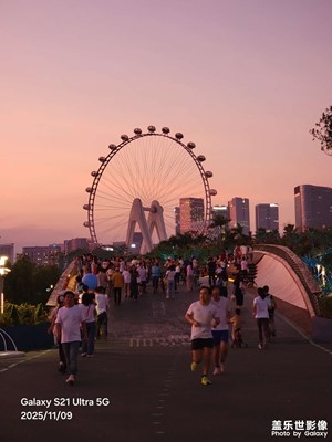 【地標(biāo)最佳機(jī)位】“灣區(qū)之光”摩天輪