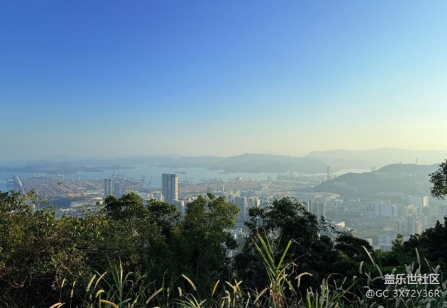 【世間的美好】登山觀落日