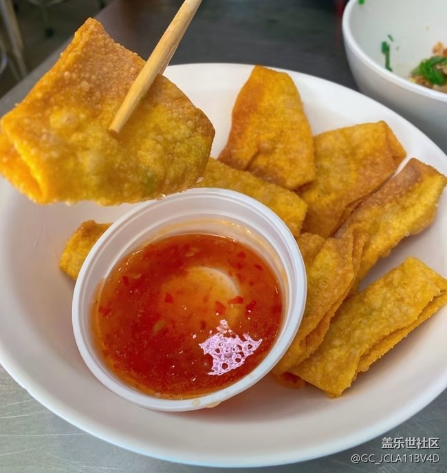 【小雪驅(qū)寒食譜】油炸餛飩皮