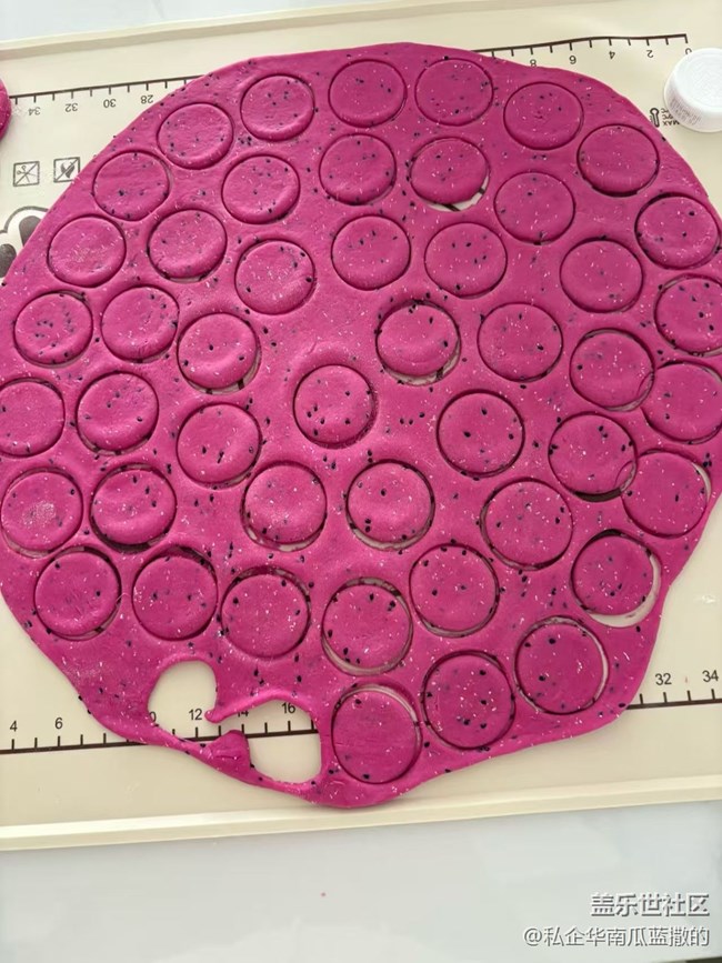 【小雪驅寒食譜】火龍果饅頭