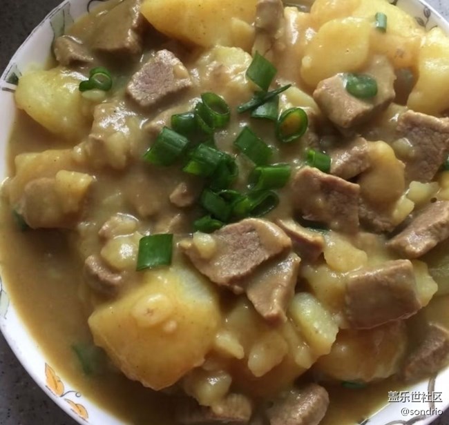 【小雪驅(qū)寒食譜】土豆牛肉