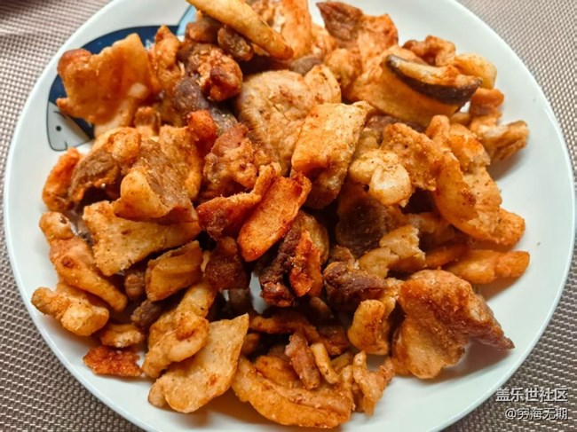 【冬食暖宴】油渣