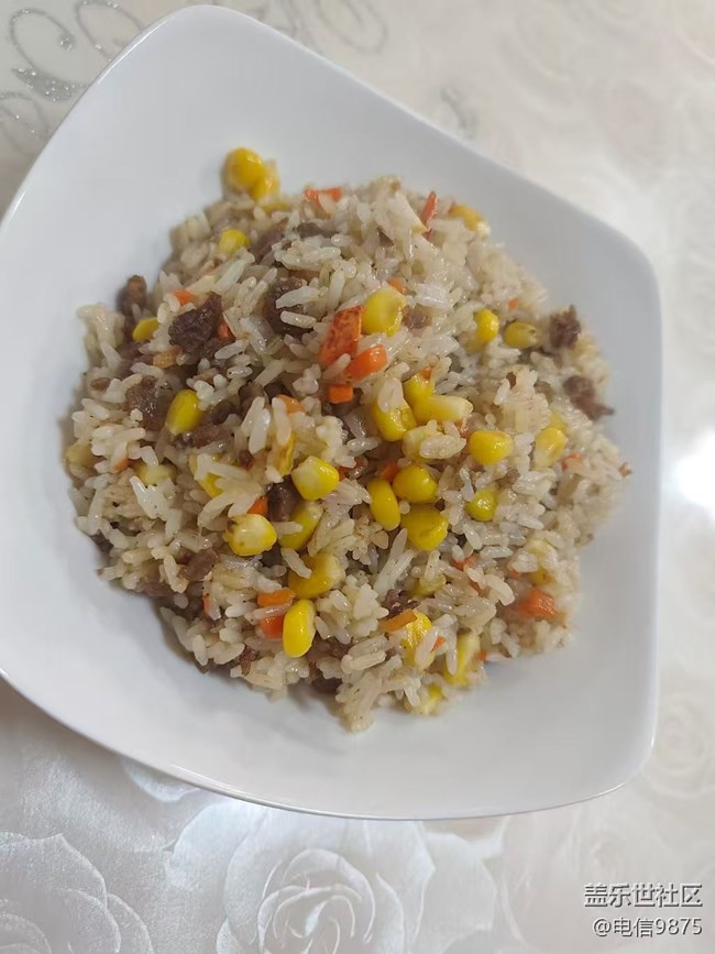 【雪落食暖】牛肉炒飯