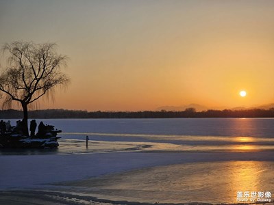 【順光逆光】+夕陽