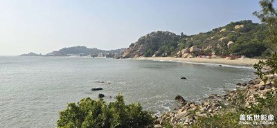 南方冬日的海邊