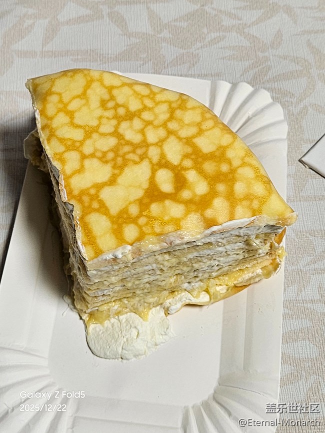 【歲末食歡愉】榴蓮千層