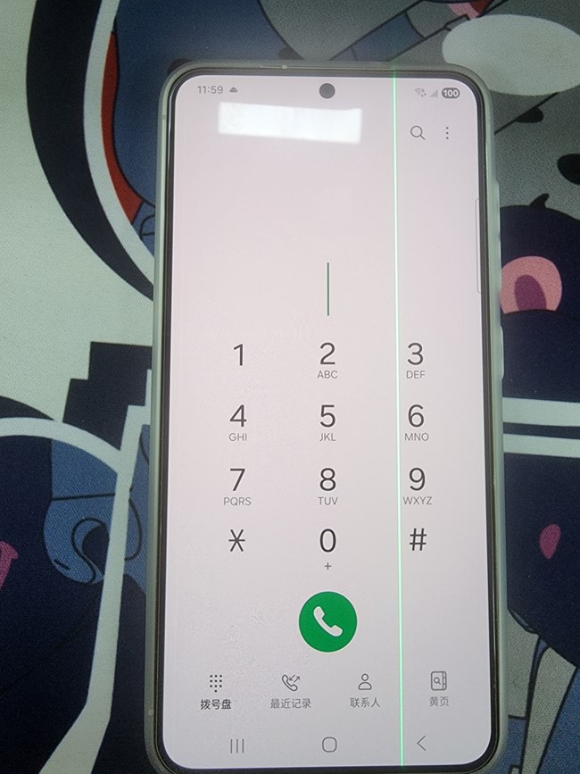 屏幕出綠線只能換屏嗎?