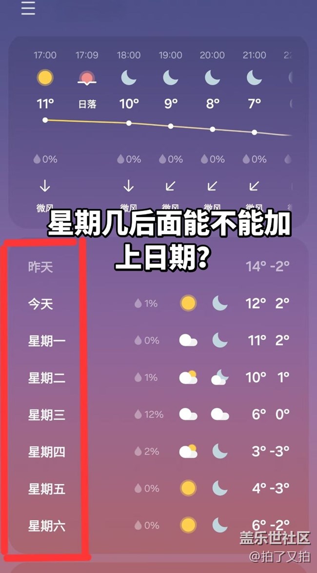 天氣預(yù)報