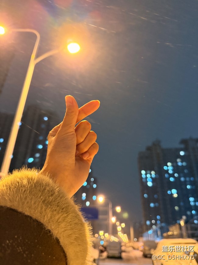 【新序章·燈火】下雪的街景