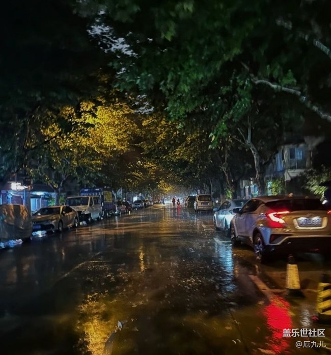 【折疊屏手機(jī)里的春夏秋冬】秋雨夜