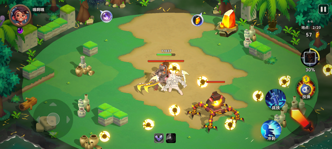 《酋長你別跑》【異化生物報(bào)告】章節(jié)boss介紹：還有高手？挑戰(zhàn)失控的四大魔像！