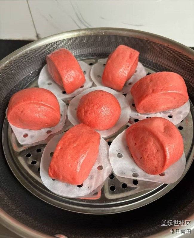 【冬日暖胃計(jì)劃】火龍果饅頭