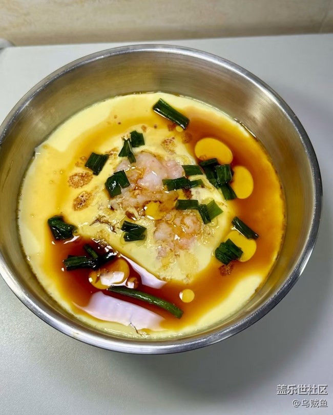 【冬日暖胃計劃】蝦滑蒸蛋