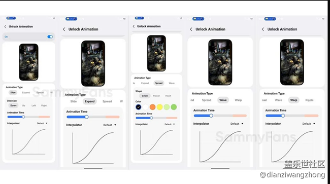 三星推出大量全新 Galaxy 解鎖動畫特效 [圖集]