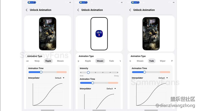 三星推出大量全新 Galaxy 解鎖動畫特效 [圖集]