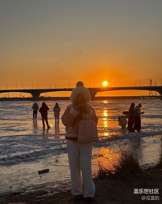 【冬日旅行色】看日落