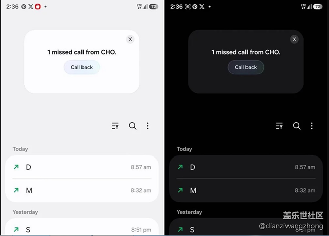 One UI 8.5 不允許您忽略未接來(lái)電