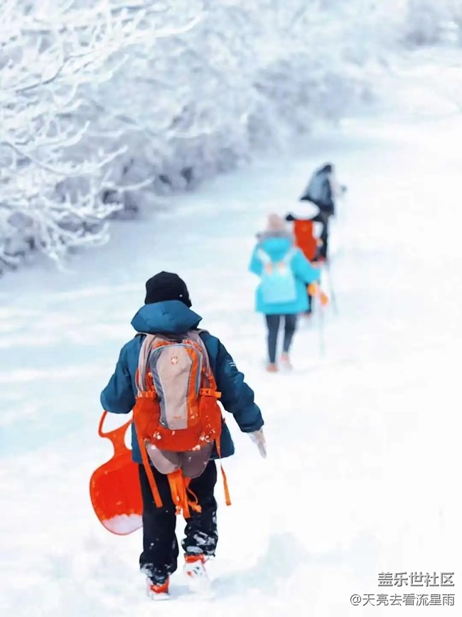 絕美高山冬景行
