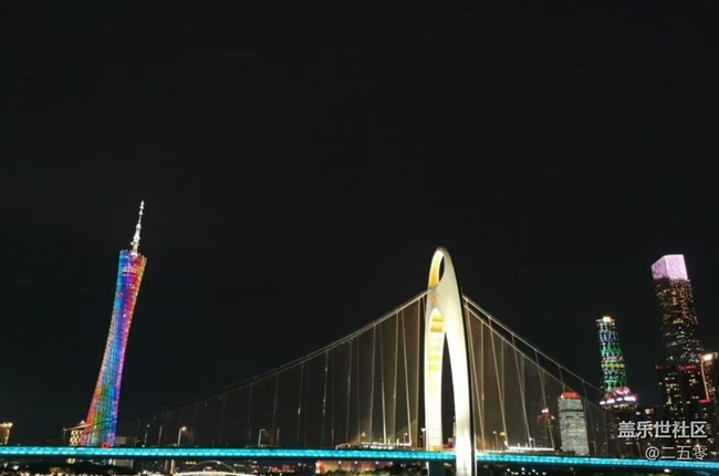 【冬日旅行色】夜游珠江