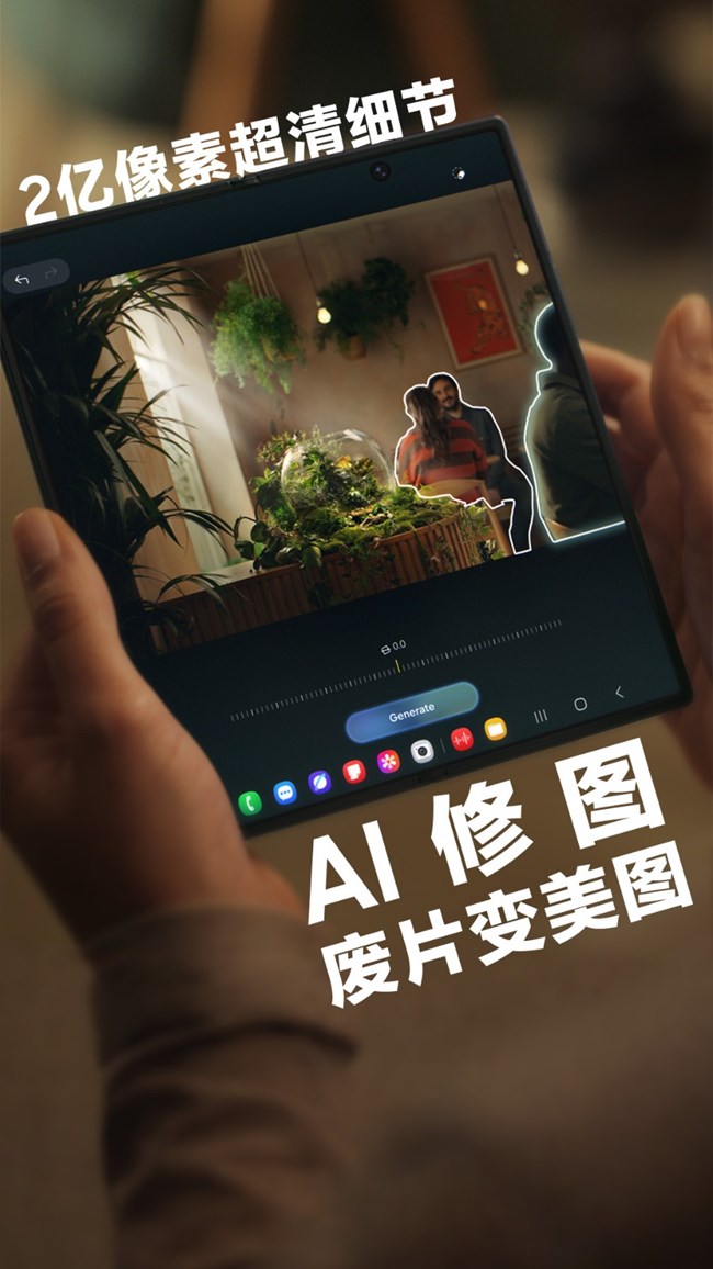 Galaxy Z Fold7在手 告別修圖煩惱