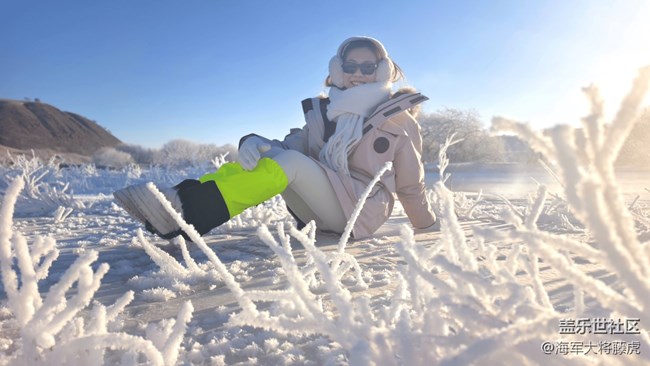 【冬韻】冬韻里，是雪與光的溫柔相擁