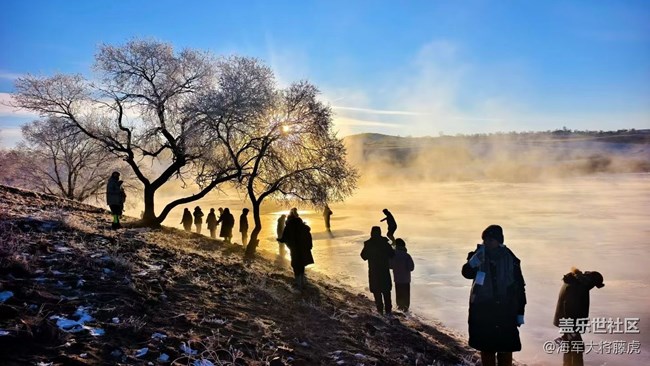 【冬韻】冬韻里，是雪與光的溫柔相擁