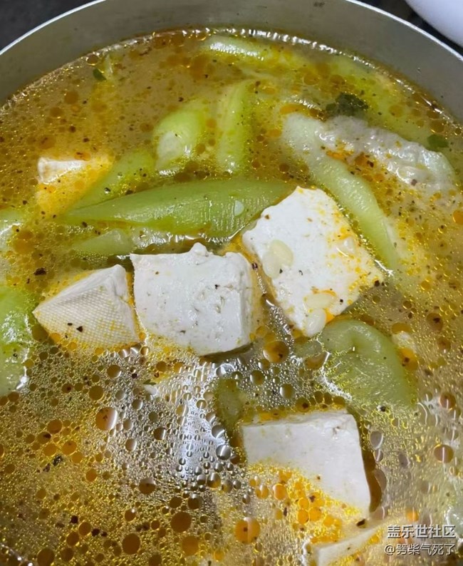 【食暖朝夕】絲瓜豆腐湯