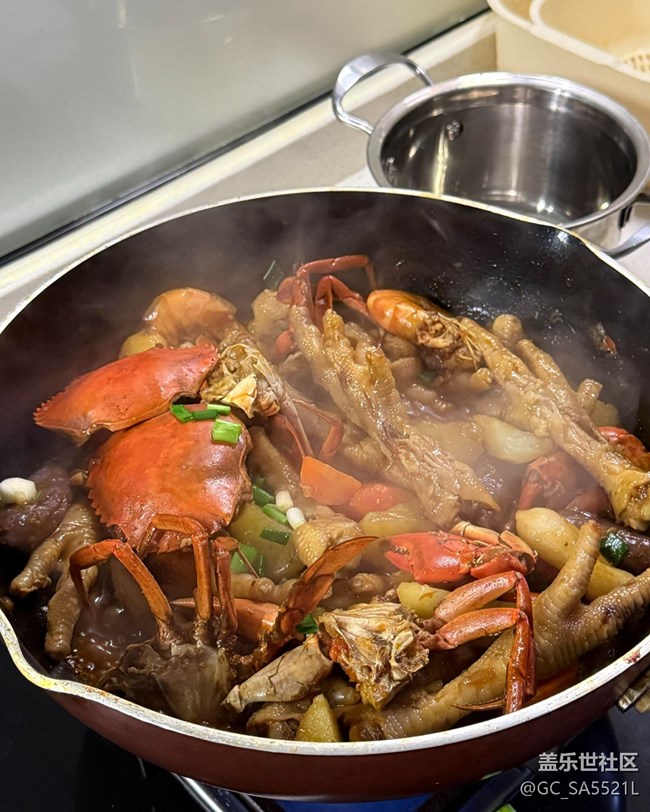 【食暖朝夕】蟹肉雞爪煲