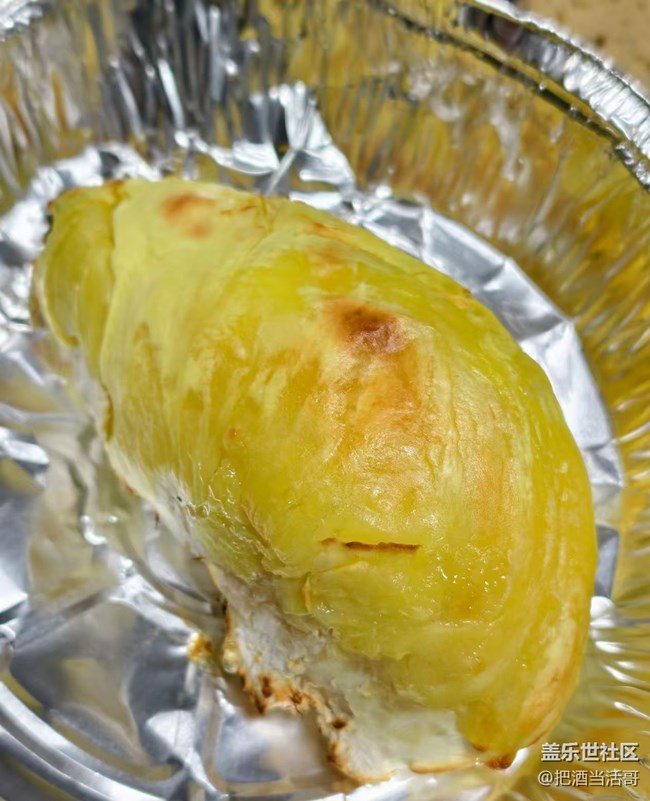 【食暖朝夕】烤榴蓮