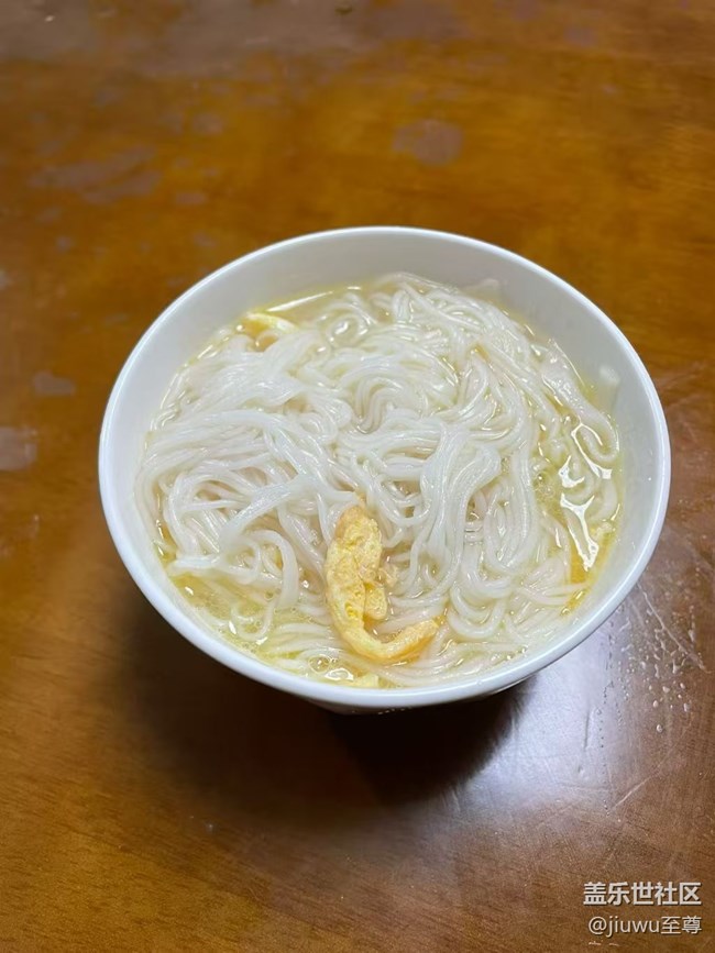 【食暖朝夕】雞蛋素面