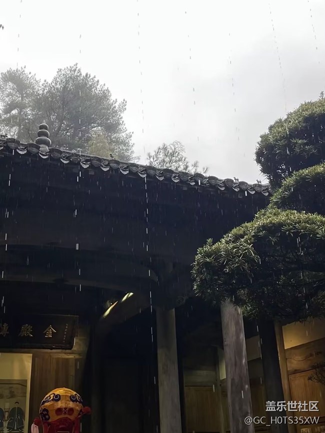 【早春第一站】雨天