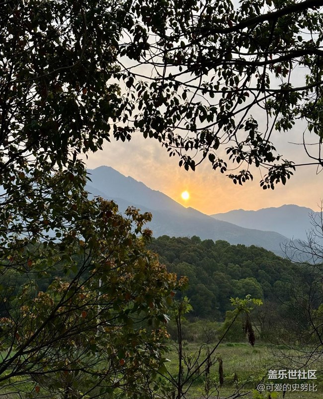 【早春第一站】郊外日落