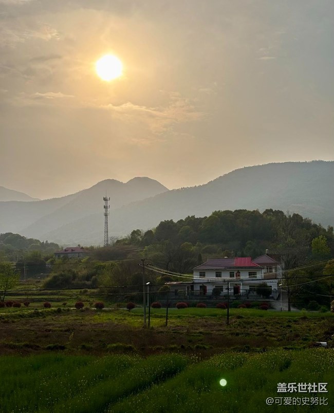 【早春第一站】郊外日落