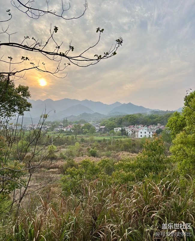 【早春第一站】郊外日落