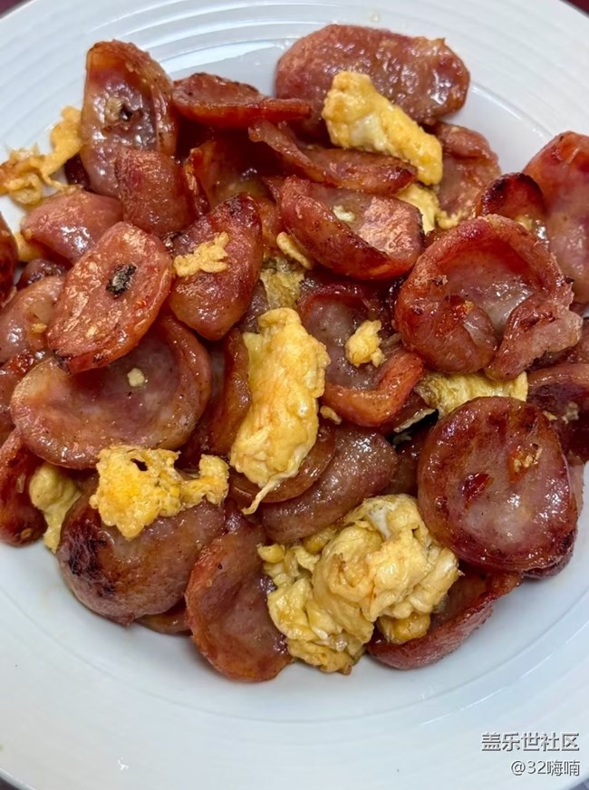 【尋味暖冬】香腸炒蛋