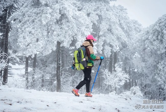 徒步百丈嶺穿越林海雪原