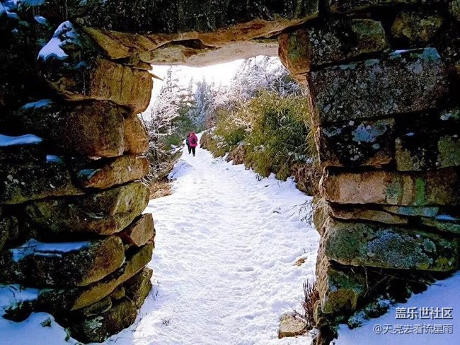 徒步百丈嶺穿越林海雪原
