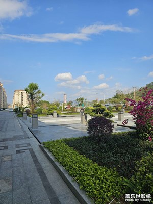 今天的天空，誤以為是夏天