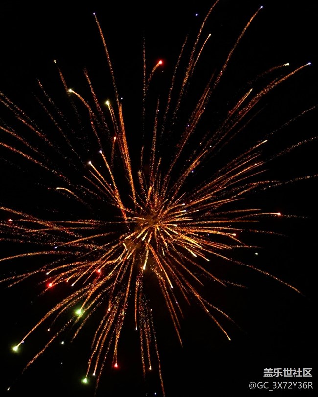 【春節(jié)趣事分享】璀璨夜空