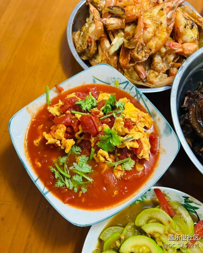 【春肴納?！课骷t柿炒雞蛋