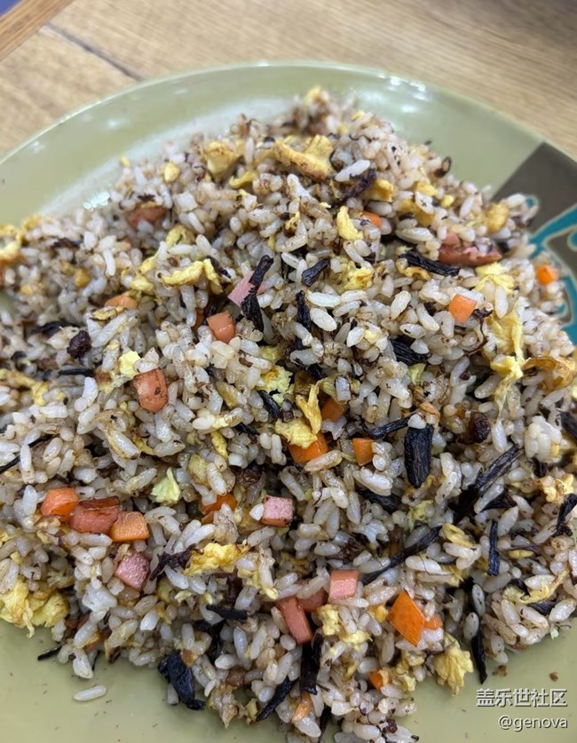 【年食新味】梅干菜炒飯