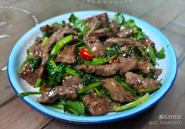 【年食新味】香菜牛肉