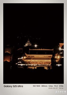 【光影一刻】遠望大佛寺，暮夜藏慈悲