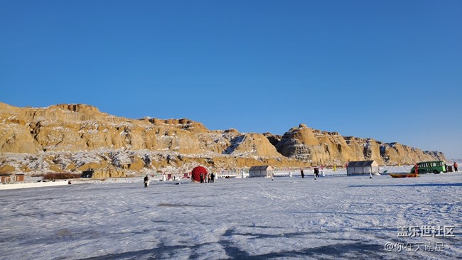 新疆海上魔鬼城的雅丹地貌