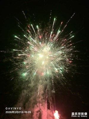 【光影一刻】客家燈宴煙花秀