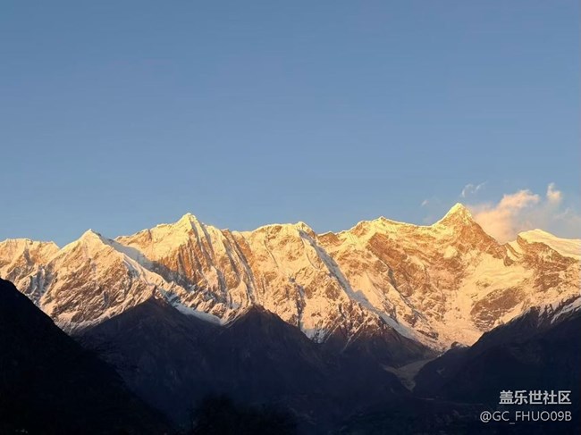 【旅途瞬間志】日照金山