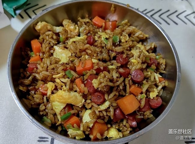 【尋味三月天】臘腸炒飯