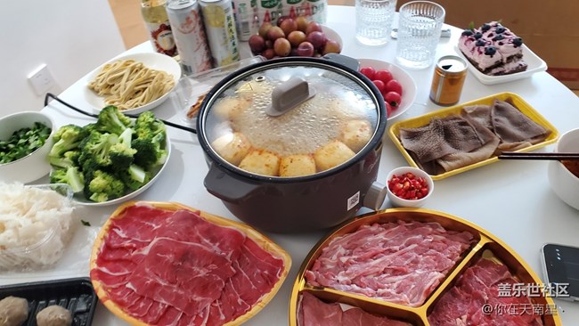 自己在家吃火鍋