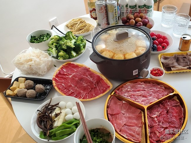 自己在家吃火鍋